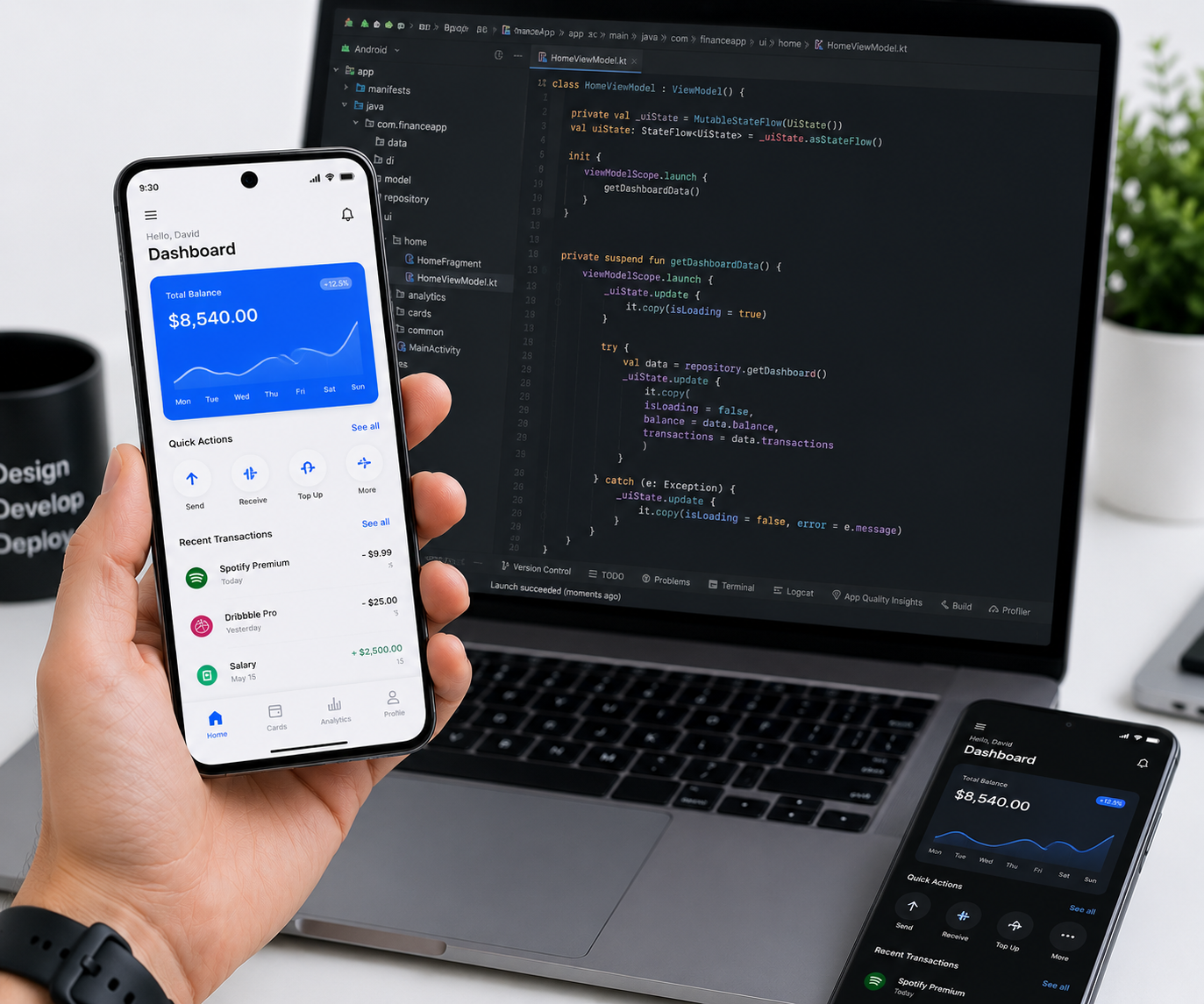 Android Kotlin development